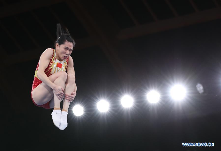  (SP)JAPAN-TOKYO-TRAMPOLINE-WORLD CHAMPIONSHIPS-WOMEN'S TRAMPOLINE TEAM FINAL