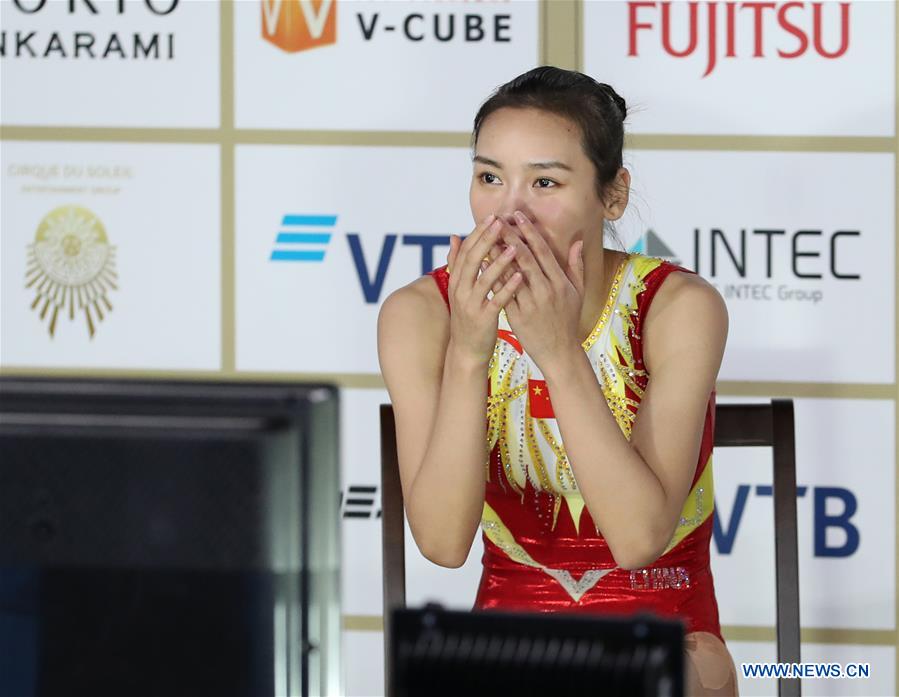  (SP)JAPAN-TOKYO-TRAMPOLINE-WORLD CHAMPIONSHIPS-WOMEN'S TRAMPOLINE TEAM FINAL