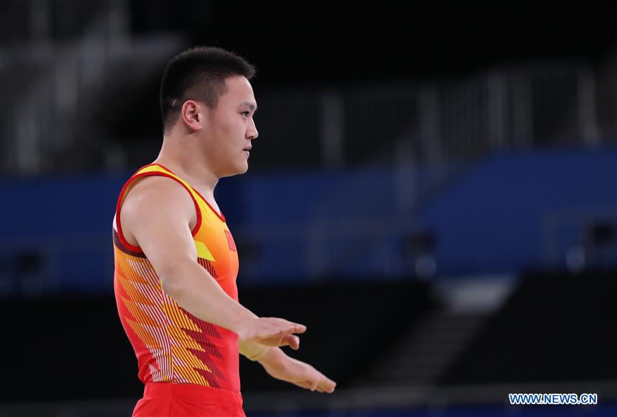 (SP)JAPAN-TOKYO-TRAMPOLINE-WORLD CHAMPIONSHIPS-MEN'S TUMBLING TEAM FINAL