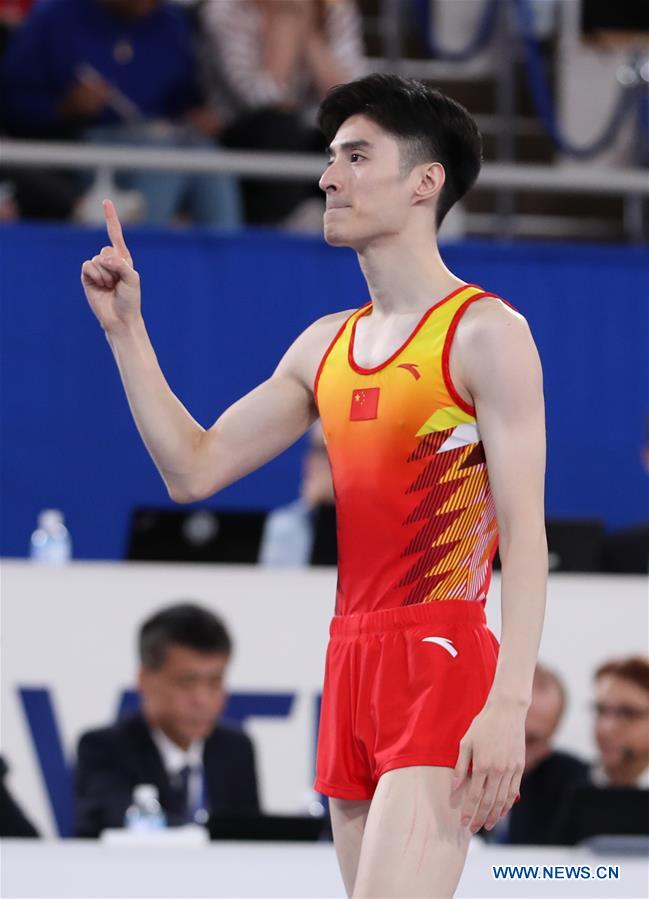 (SP)JAPAN-TOKYO-TRAMPOLINE-WORLD CHAMPIONSHIPS-MEN'S TRAMPOLINE TEAM FINAL