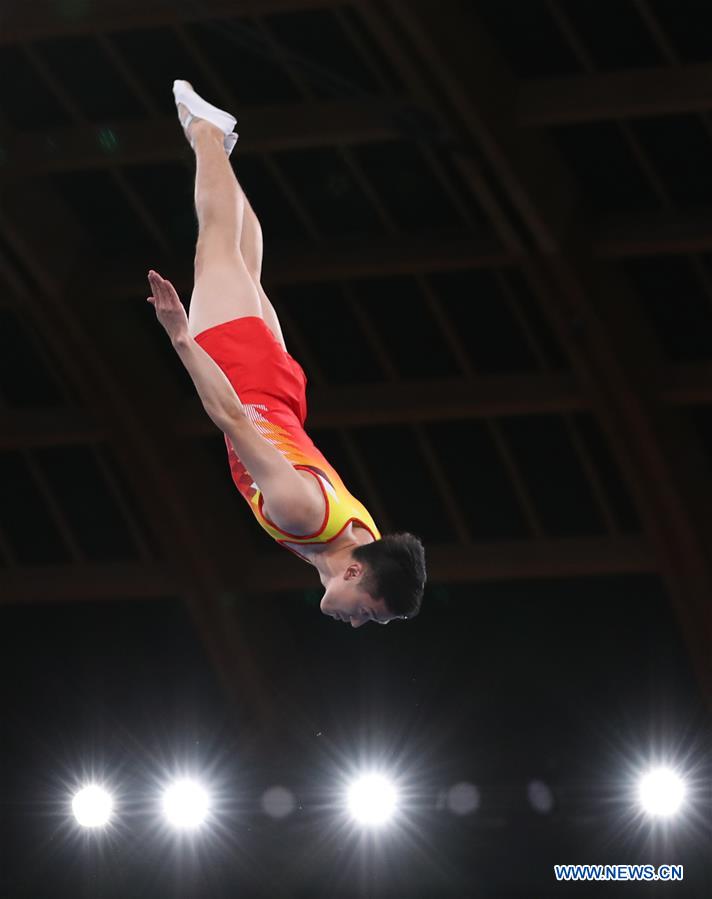 (SP)JAPAN-TOKYO-TRAMPOLINE-WORLD CHAMPIONSHIPS-MEN'S TRAMPOLINE TEAM FINAL