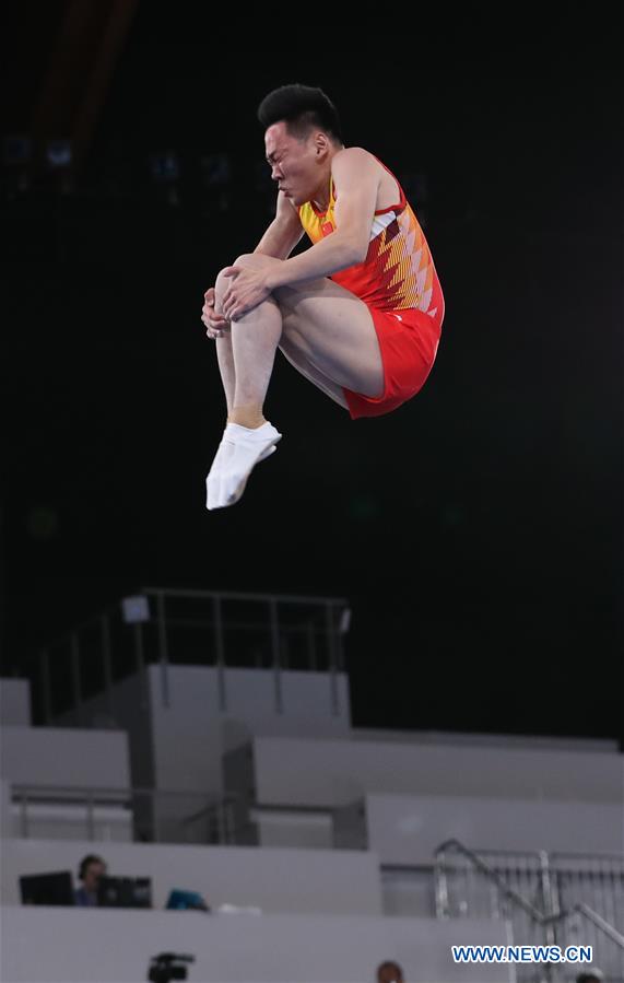 (SP)JAPAN-TOKYO-TRAMPOLINE-WORLD CHAMPIONSHIPS-MEN'S TRAMPOLINE TEAM FINAL