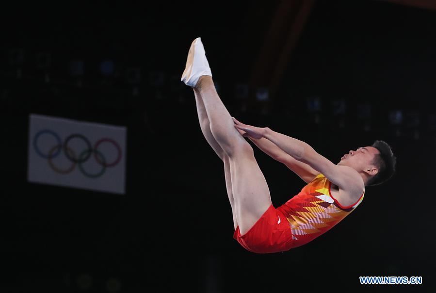 (SP)JAPAN-TOKYO-TRAMPOLINE-WORLD CHAMPIONSHIPS-MEN'S TRAMPOLINE TEAM FINAL