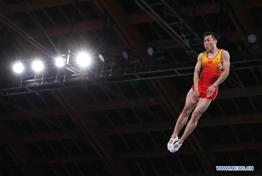 (SP)JAPAN-TOKYO-TRAMPOLINE-WORLD CHAMPIONSHIPS-MEN'S TRAMPOLINE TEAM FINAL