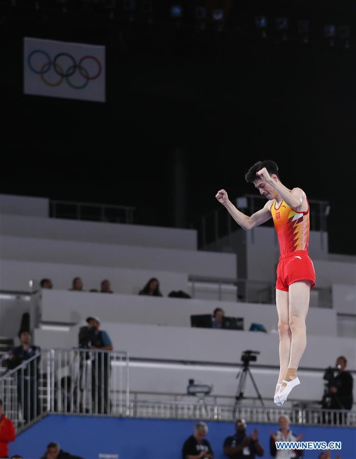 (SP)JAPAN-TOKYO-TRAMPOLINE-WORLD CHAMPIONSHIPS-MEN'S TRAMPOLINE TEAM FINAL