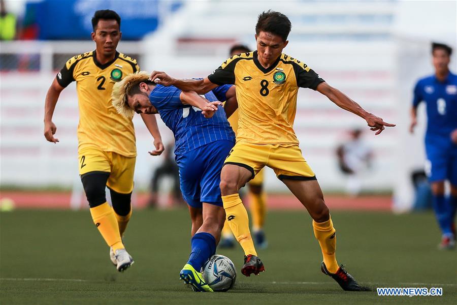 (SP)PHILIPPINES-MANILA-SEA GAMES-SOCCER-THAILAND VS BRUNEI