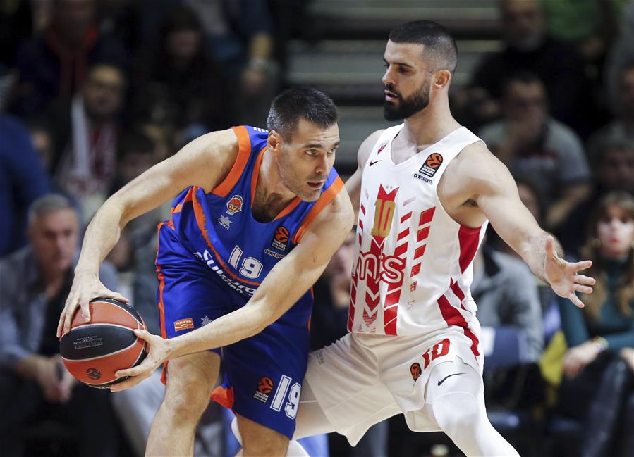 (SP)SERBIA-BELGRADE-EUROLEAGUE-BASKETBALL-CRVENA ZVEZDA VS VALENCIA