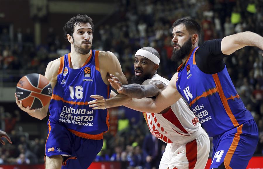 (SP)SERBIA-BELGRADE-EUROLEAGUE-BASKETBALL-CRVENA ZVEZDA VS VALENCIA