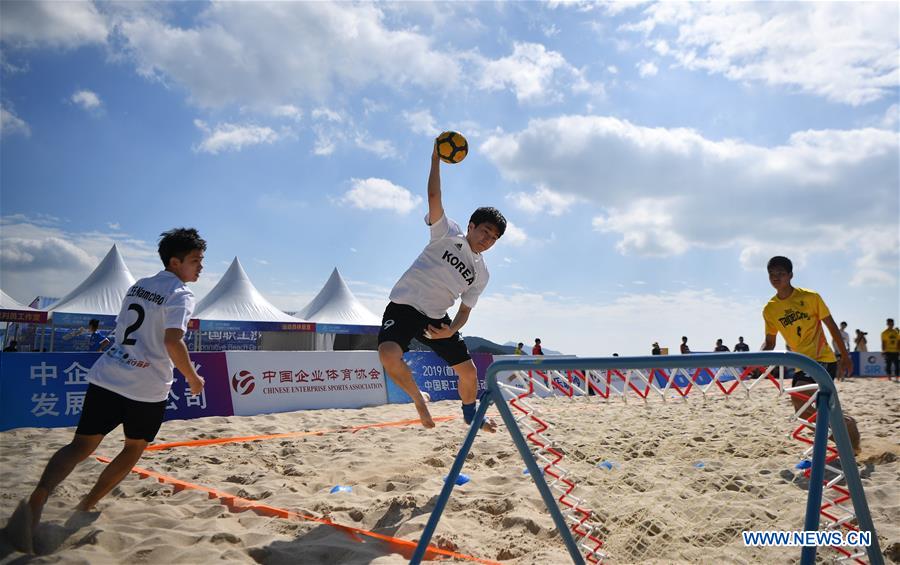 (SP)CHINA-SANYA-TCHOUKBALL-2ND ASIA PACIFIC BEACH CHAMPIONSHIP (CN)