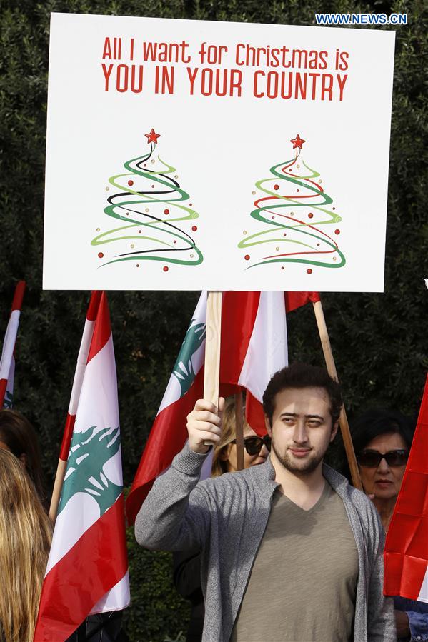 LEBANON-BEIRUT-PROTEST-REFUGEE NATURALIZATION