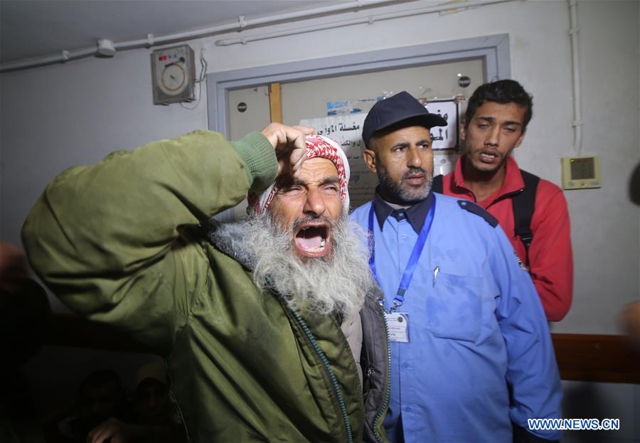 MIDEAST-GAZA-PALESTINIAN TEEN-GUNFIRE-KILLING