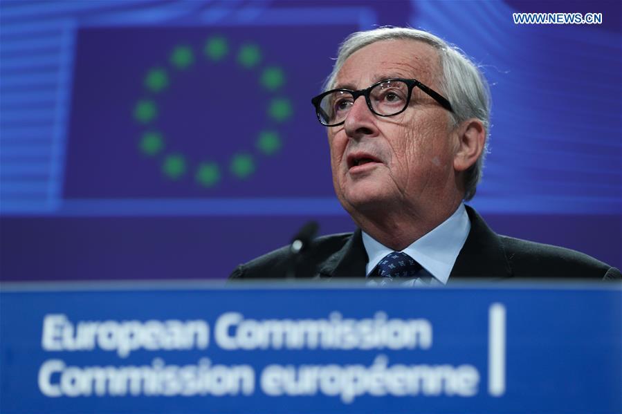 BELGIUM-BRUSSELS-EU-COMMISSION-JUNCKER-MIDDAY BRIEFING