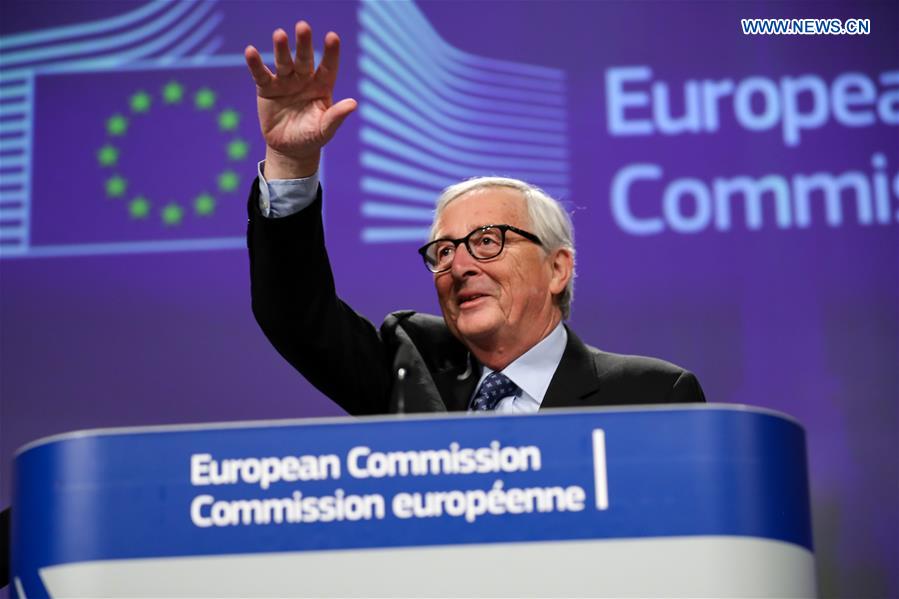 BELGIUM-BRUSSELS-EU-COMMISSION-JUNCKER-MIDDAY BRIEFING