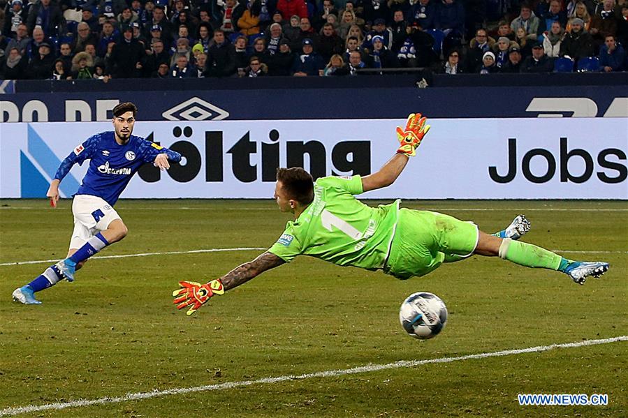 (SP)GERMANY-GELSENKIRCHEN-SOCCER-BUNDESLIGA-SCHALKE 04 VS UNION BERLIN