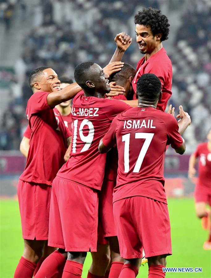 (SP)QATAR-DOHA-FOOTBALL-ARABIAN GULF CUP-QATAR VS YEMEN