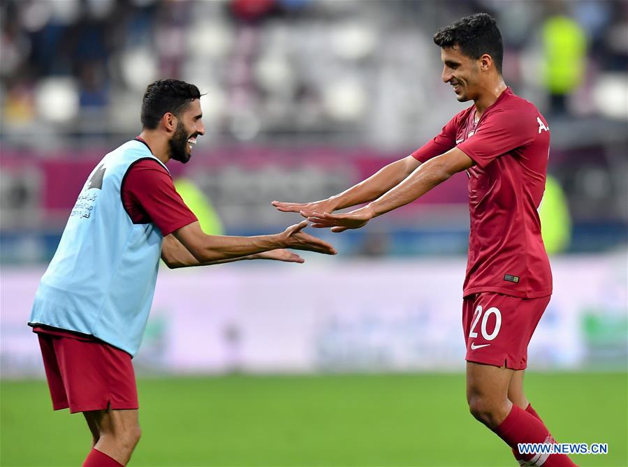 (SP)QATAR-DOHA-FOOTBALL-ARABIAN GULF CUP-QATAR VS YEMEN