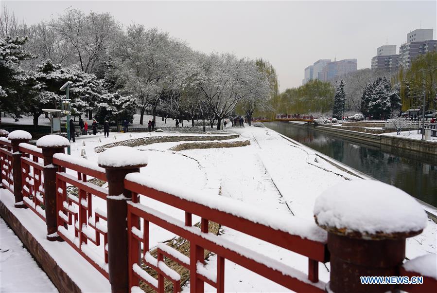 CHINA-BEIJING-SNOW-SCENERY (CN)