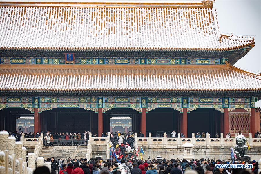 CHINA-BEIJING-SNOW-SCENERY (CN)