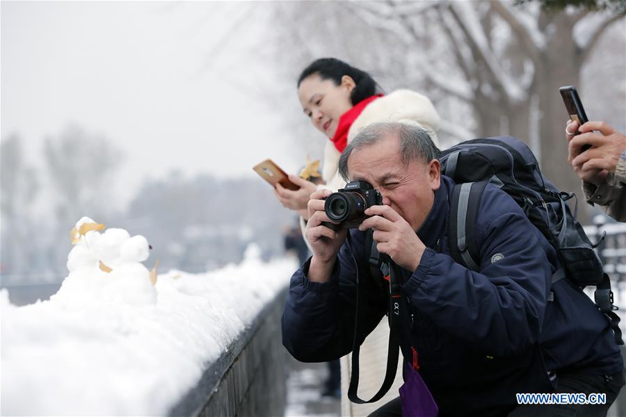 CHINA-BEIJING-SNOW-SCENERY (CN)