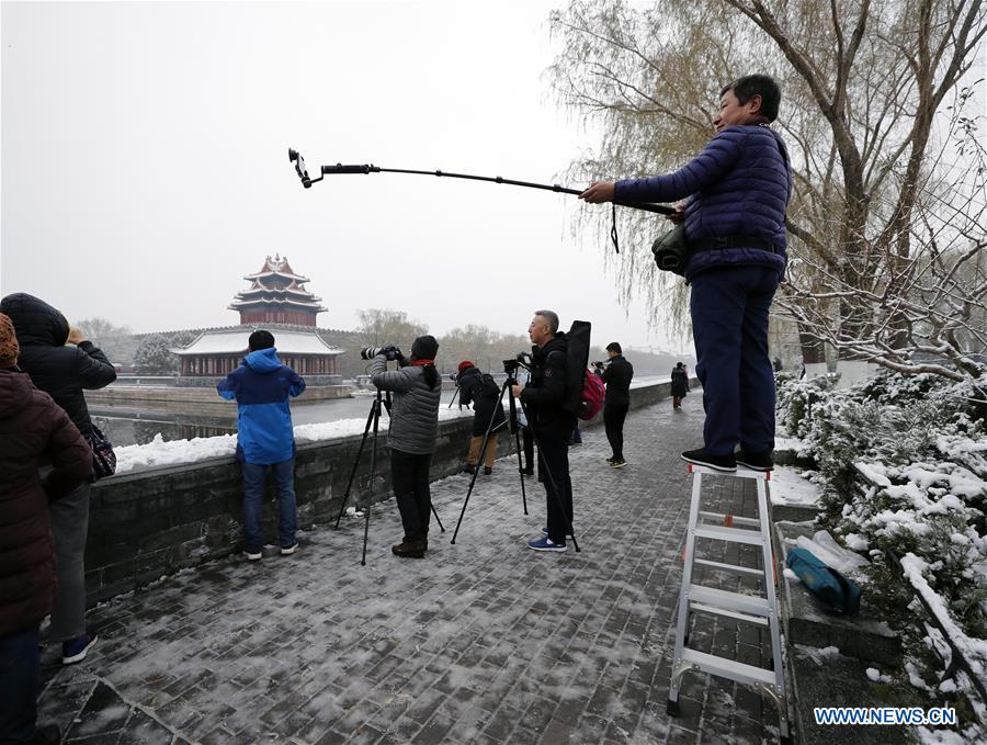 CHINA-BEIJING-SNOW-SCENERY (CN)