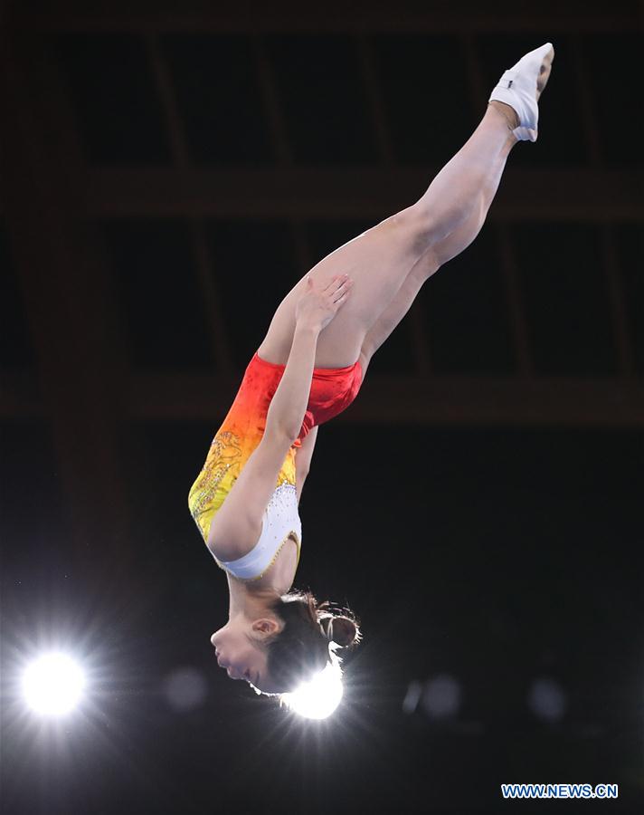 (SP)JAPAN-TOKYO-TRAMPOLINE-WORLD CHAMPIONSHIPS-WOMEN'S SEMIFINAL