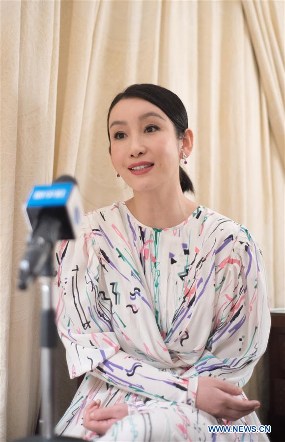 EGYPT-CAIRO-CHINESE ACTRESS-QIN HAILU-CIFF-INTERVIEW