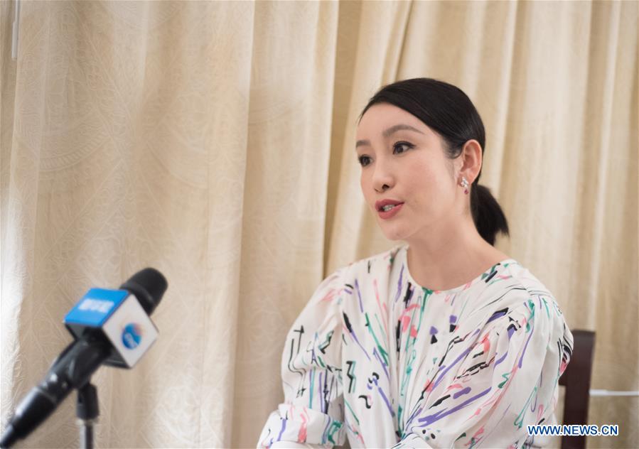 EGYPT-CAIRO-CHINESE ACTRESS-QIN HAILU-CIFF-INTERVIEW