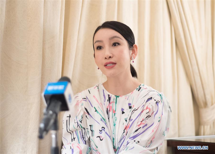 EGYPT-CAIRO-CHINESE ACTRESS-QIN HAILU-CIFF-INTERVIEW