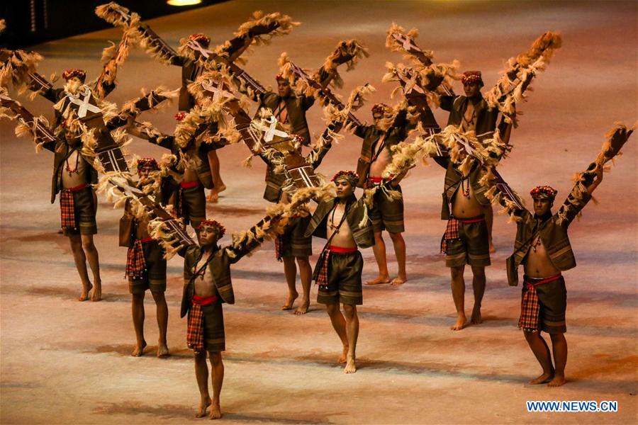 (SP)PHILIPPINES-BULACAN PROVINCE-SEA GAMES-OPENING CEREMONY