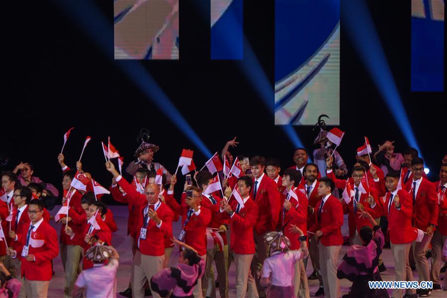 (SP)PHILIPPINES-BULACAN PROVINCE-SEA GAMES-OPENING CEREMONY