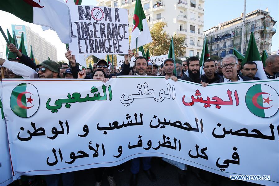 ALGERIA-ALGIERS-PROTEST-ELECTION