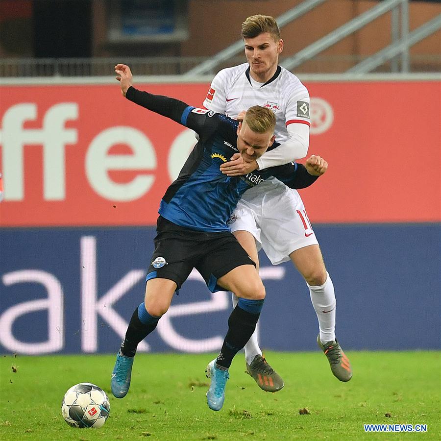 (SP)GERMANY-PADERBORN-SOCCER-BUNDESLIGA-PADERBORN VS LEIPZIG