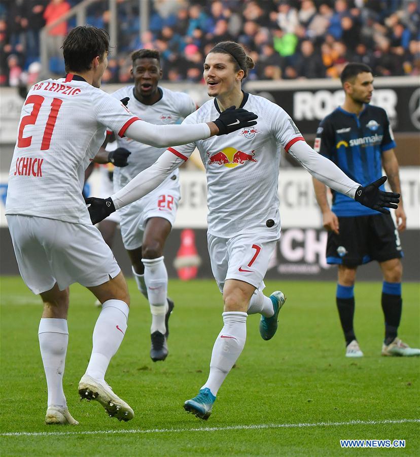(SP)GERMANY-PADERBORN-SOCCER-BUNDESLIGA-PADERBORN VS LEIPZIG