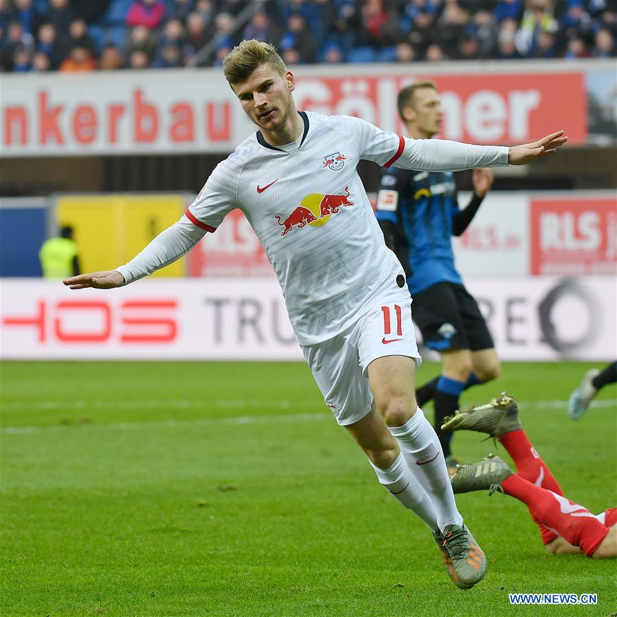 (SP)GERMANY-PADERBORN-SOCCER-BUNDESLIGA-PADERBORN VS LEIPZIG