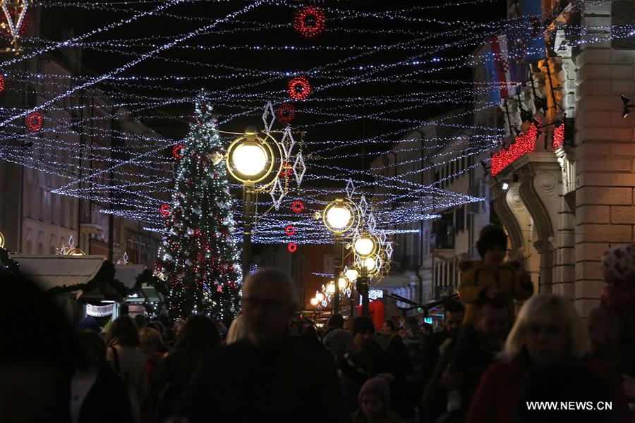 CROATIA-RIJEKA-ADVENT