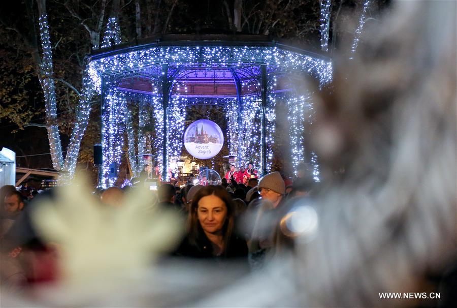 CROATIA-ZAGREB-ZRINJEVAC PARK-ADVENT