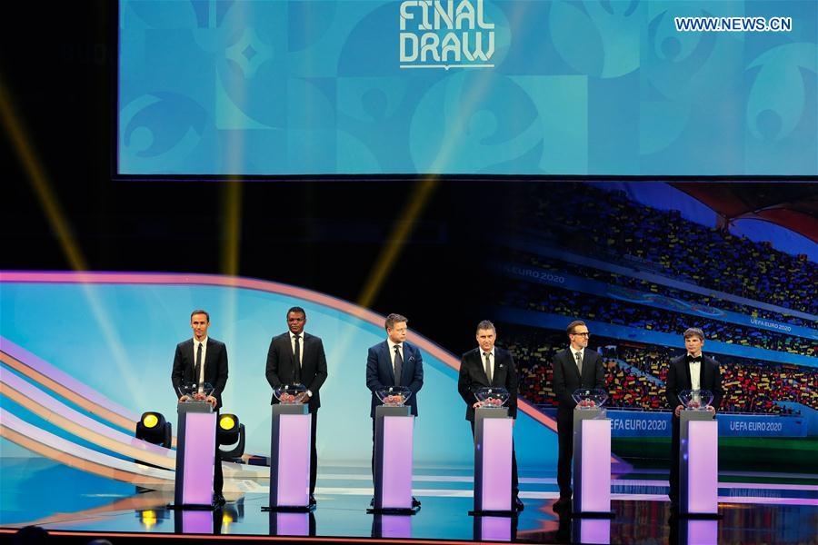 (SP)ROMANIA-BUCHAREST-SOCCER-UEFA EURO 2020 FINAL DRAW 