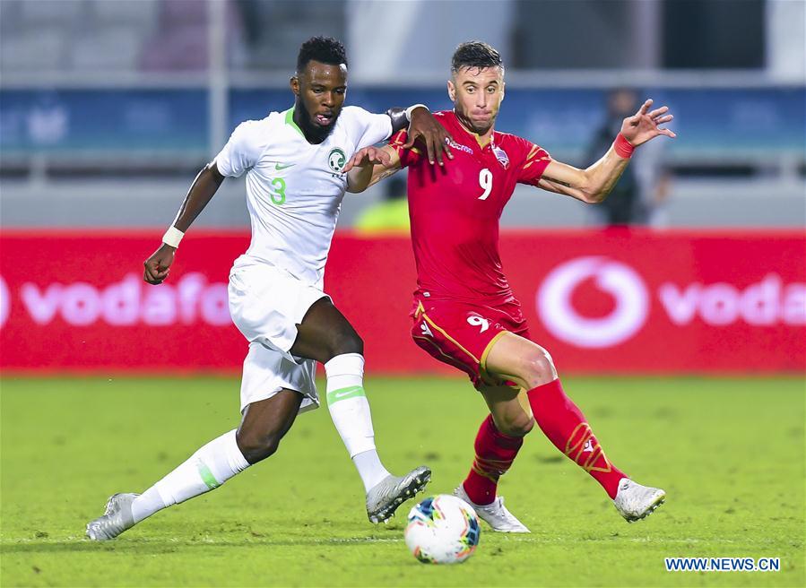 (SP)QATAR-DOHA-FOOTBALL-ARABIAN GULF CUP-BAHRAIN VS SAUDI ARABIA