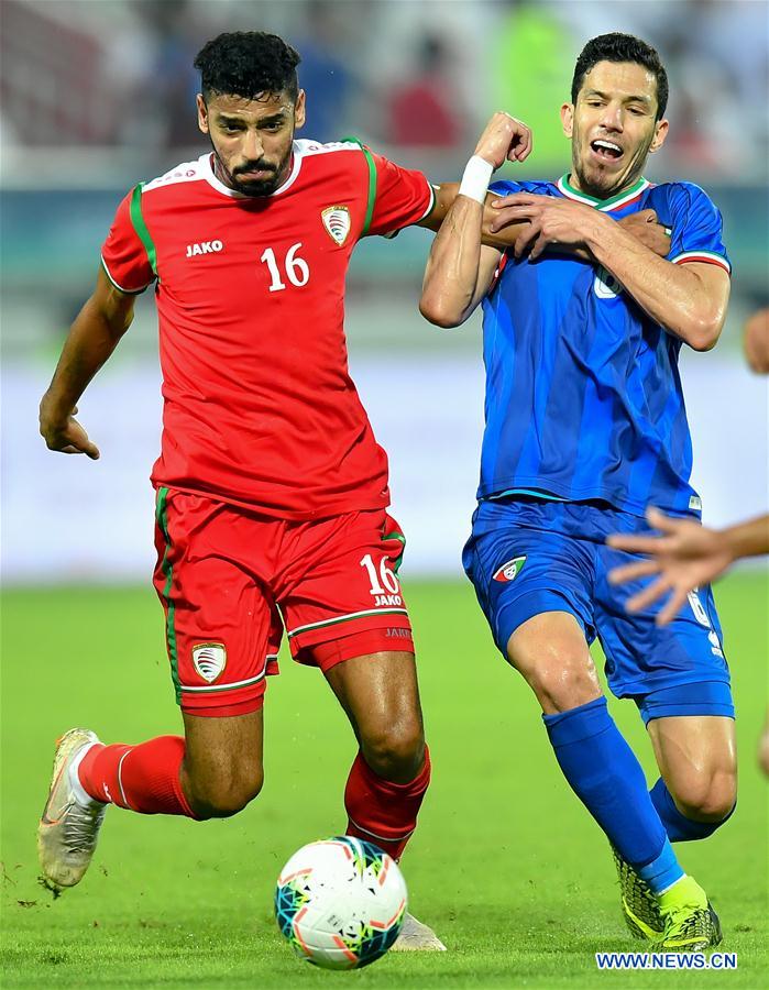 (SP)QATAR-DOHA-FOOTBALL-ARABIAN GULF CUP-OMAN VS KUWAIT