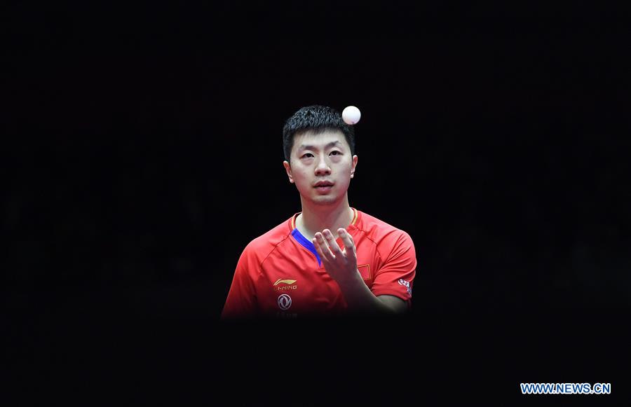 (SP)CHINA-CHENGDU-TABLE TENNIS-ITTF MEN'S WORLD CUP-SEMIFINAL