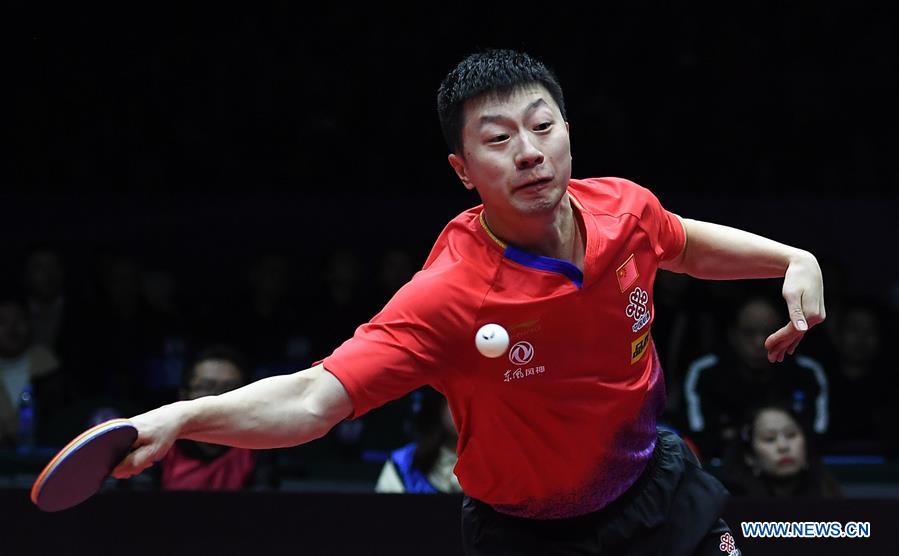 (SP)CHINA-CHENGDU-TABLE TENNIS-ITTF MEN'S WORLD CUP-SEMIFINAL