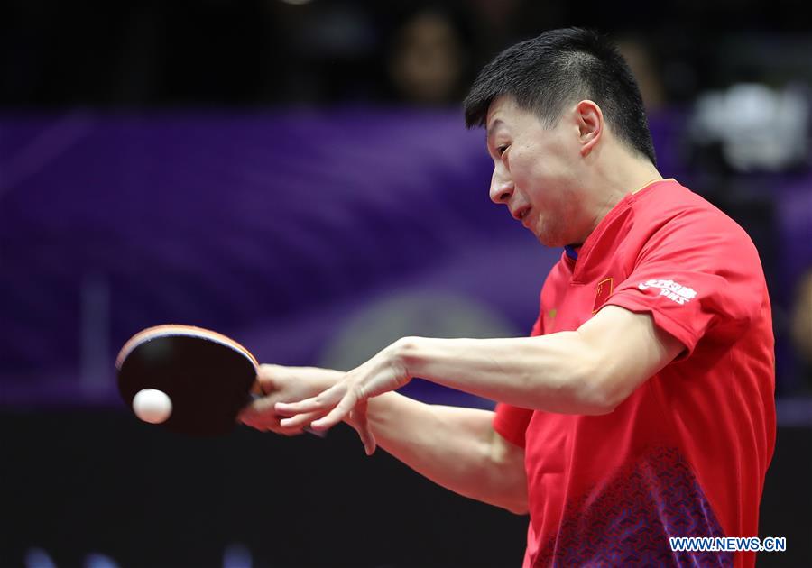(SP)CHINA-CHENGDU-TABLE TENNIS-ITTF MEN'S WORLD CUP-SEMIFINAL