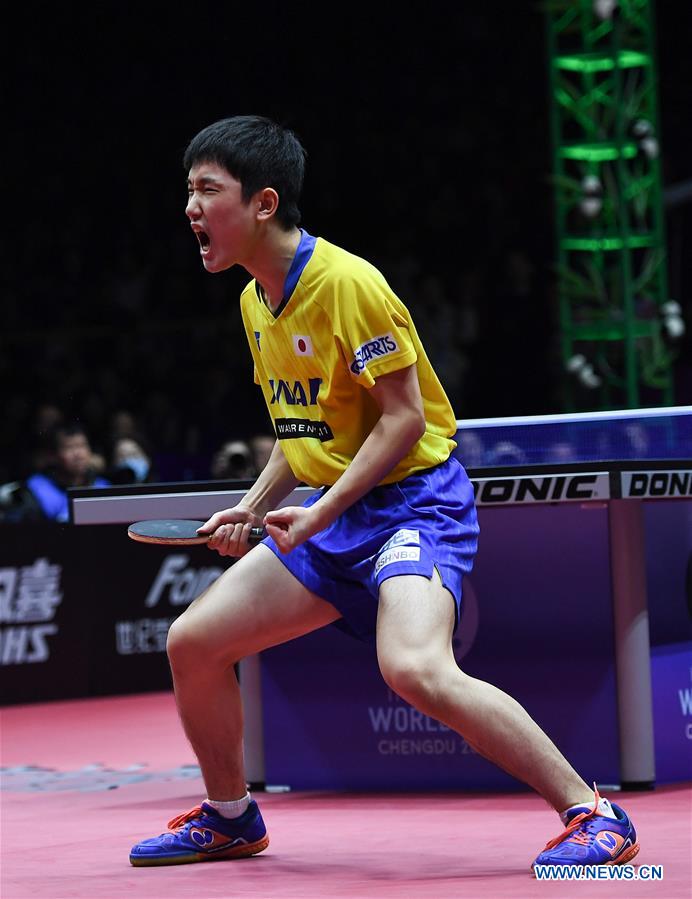 (SP)CHINA-CHENGDU-TABLE TENNIS-ITTF MEN'S WORLD CUP-FINAL(CN)