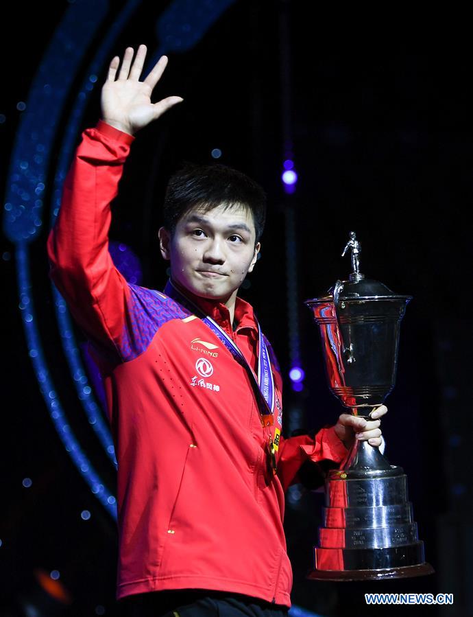 (SP)CHINA-CHENGDU-TABLE TENNIS-ITTF MEN'S WORLD CUP-FINAL(CN)