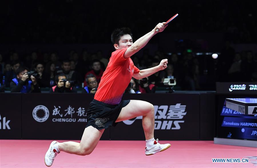 (SP)CHINA-CHENGDU-TABLE TENNIS-ITTF MEN'S WORLD CUP-FINAL(CN)