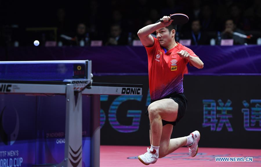 (SP)CHINA-CHENGDU-TABLE TENNIS-ITTF MEN'S WORLD CUP-FINAL(CN)
