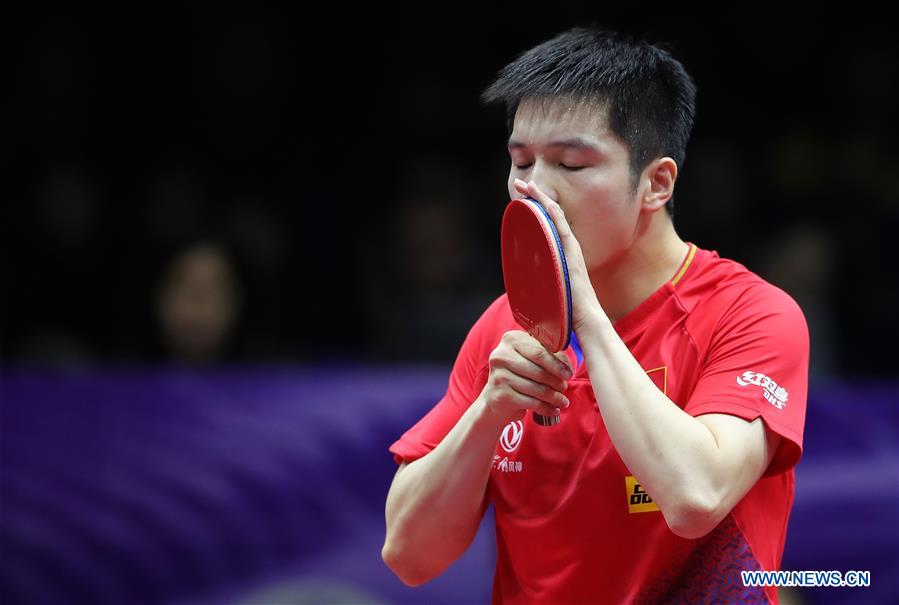 (SP)CHINA-CHENGDU-TABLE TENNIS-ITTF MEN'S WORLD CUP-FINAL(CN)