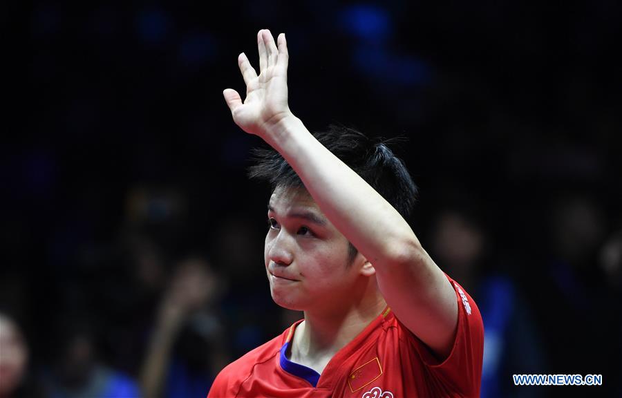 (SP)CHINA-CHENGDU-TABLE TENNIS-ITTF MEN'S WORLD CUP-FINAL(CN)