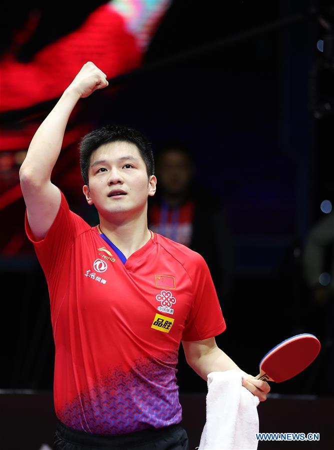 (SP)CHINA-CHENGDU-TABLE TENNIS-ITTF MEN'S WORLD CUP-FINAL(CN)