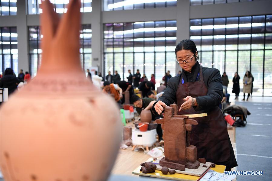 CHINA-CHONGQING-RONGCHANG-POTTERY CRAFTSMANSHIP CONTEST (CN)